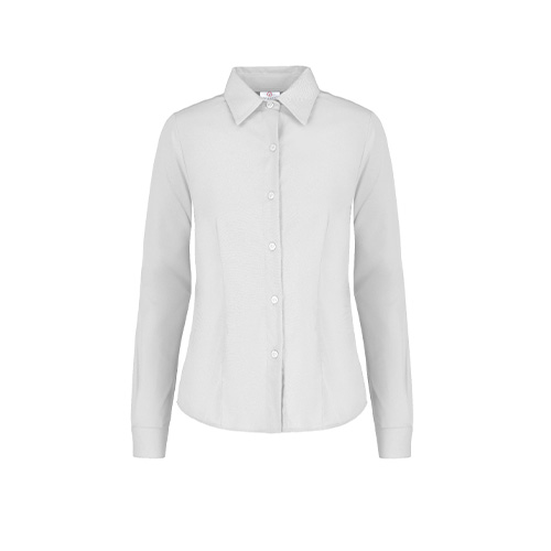 CAMISA YAZ GABARDINA DAMA MANGA LARGA - Vista 2